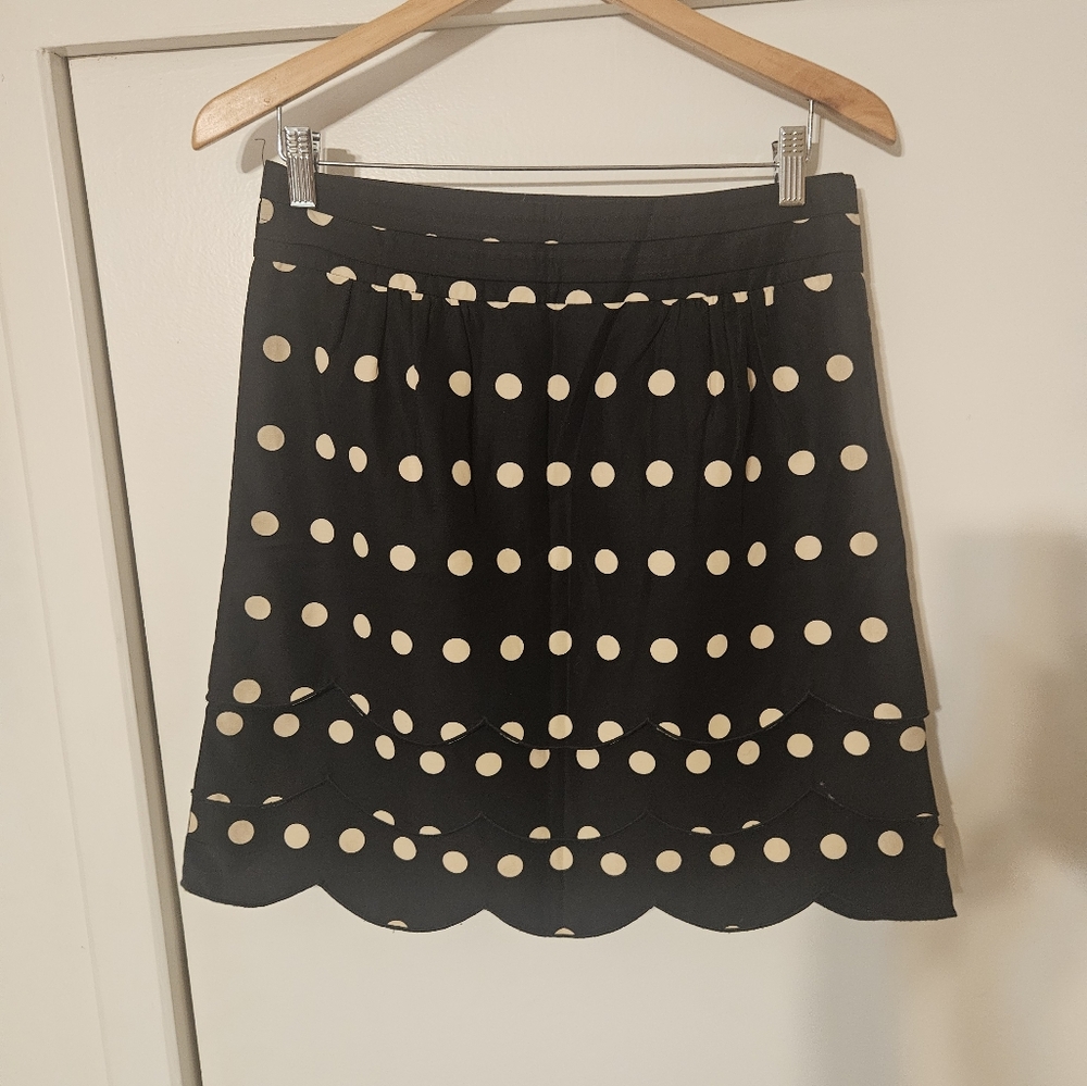 Floreat Black Pleated Bubble Mini Skirt for Cocktail